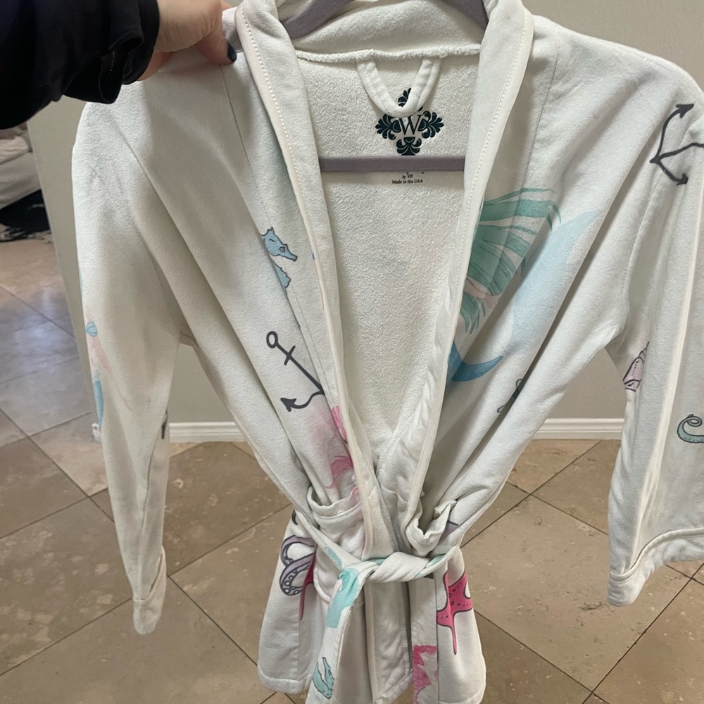 Wrap Up by VP robe kids mermaid rhinestone